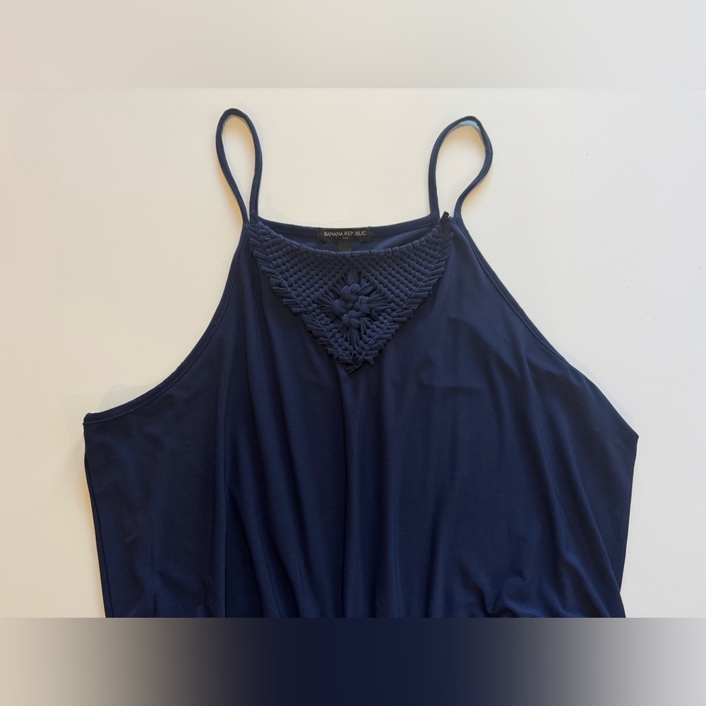 Banana Republic Outlet Navy Maxi Dress - Picture 3 of 7